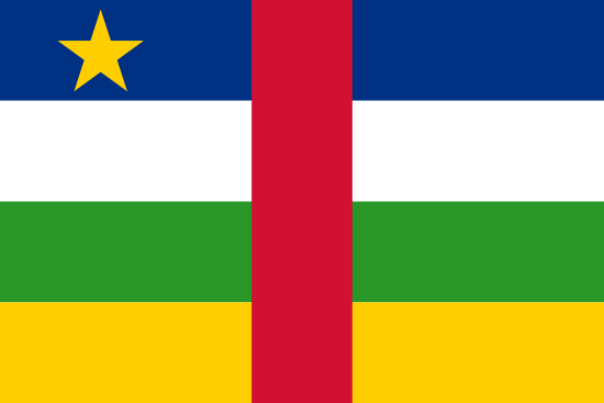 bandera de Repblica Centreafricana